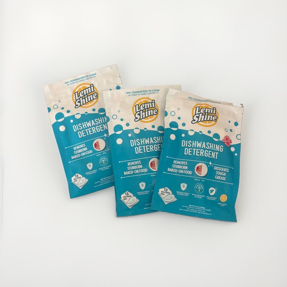 Lemi Shine Dishwashing Detergent 13ct power pods( Lot Of 3) 39 Total Exp 5/2026